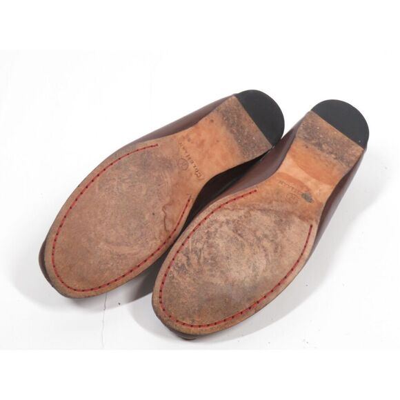 Cole Haan Dempsey Leather Moc Loafer Slip On Driving Shoes BROWN Women Size 8 - Picture 8 of 8